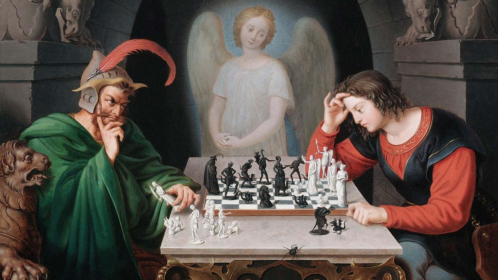 The Chess Players, by Moritz Retzsch
